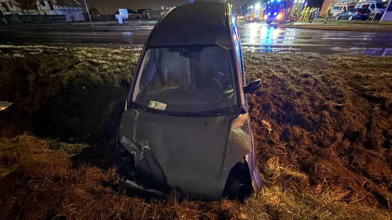 Wypadek z udziałem dzieci na Średzkiej