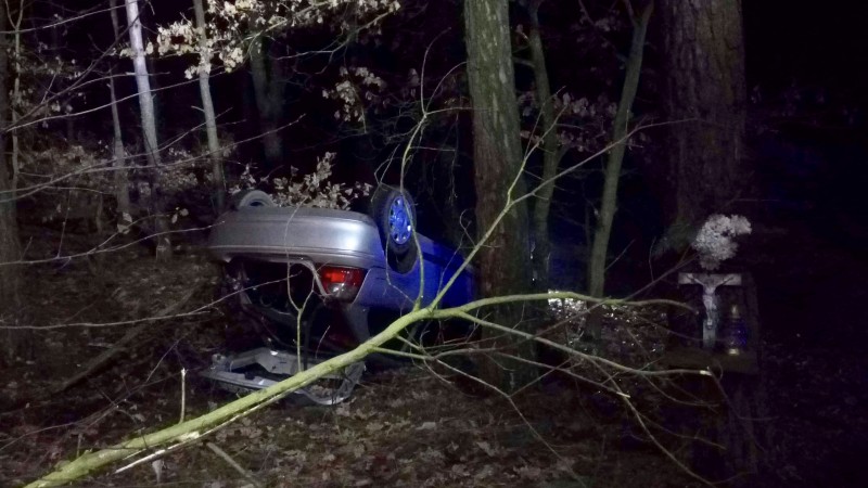Spowodował wypadek i uciekł