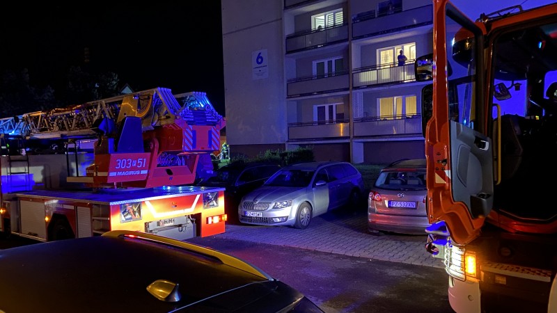 Straż pożarna na Dąbrowszczaków