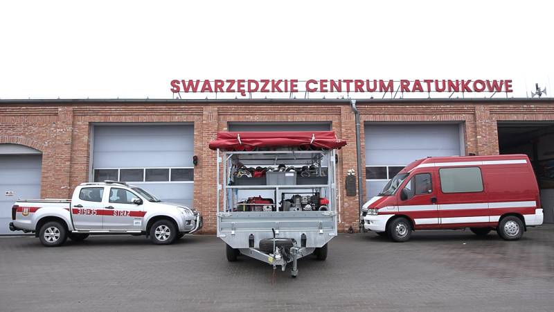 NOWY SPRZĘT W OSP SWARZĘDZ