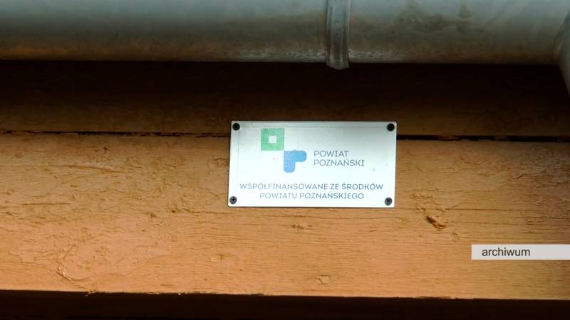 POWIAT POZNAŃSKI DBA O ZABYTKI